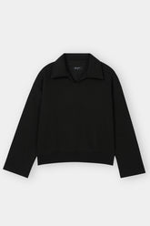 STAND COLLAR SWEAT SHIRT