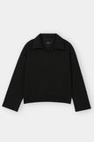 STAND COLLAR SWEAT SHIRT