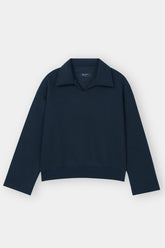 STAND COLLAR SWEAT SHIRT