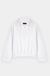 STAND COLLAR SWEAT SHIRT