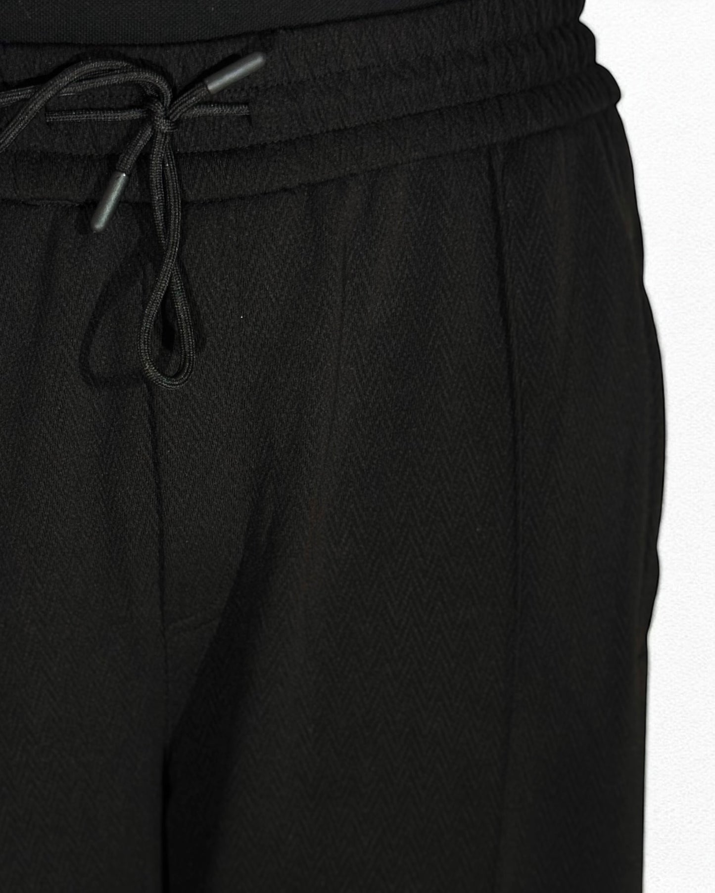 Loose Fit Formal Trouser (Black)