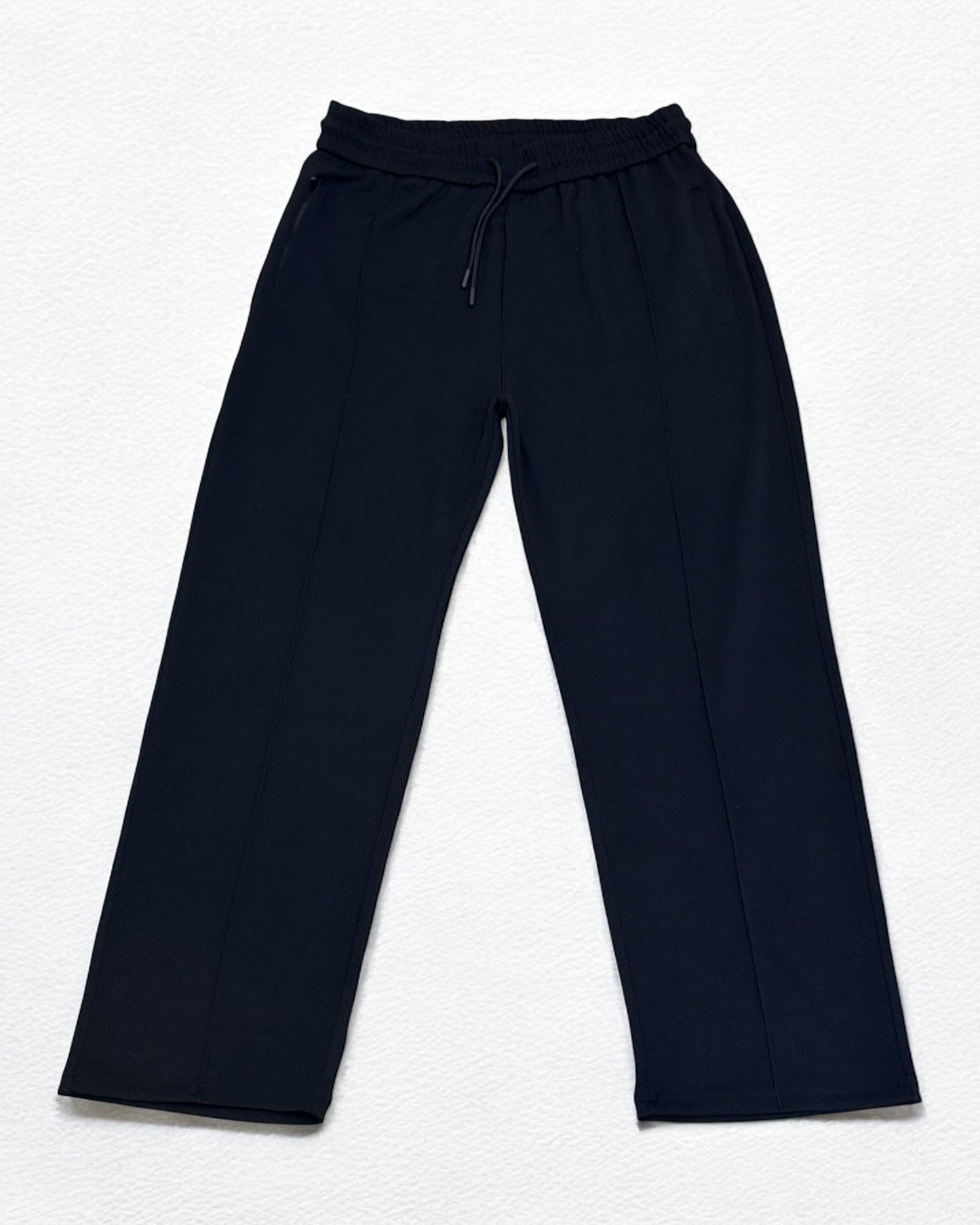 Loose Fit Formal Trouser (Black)