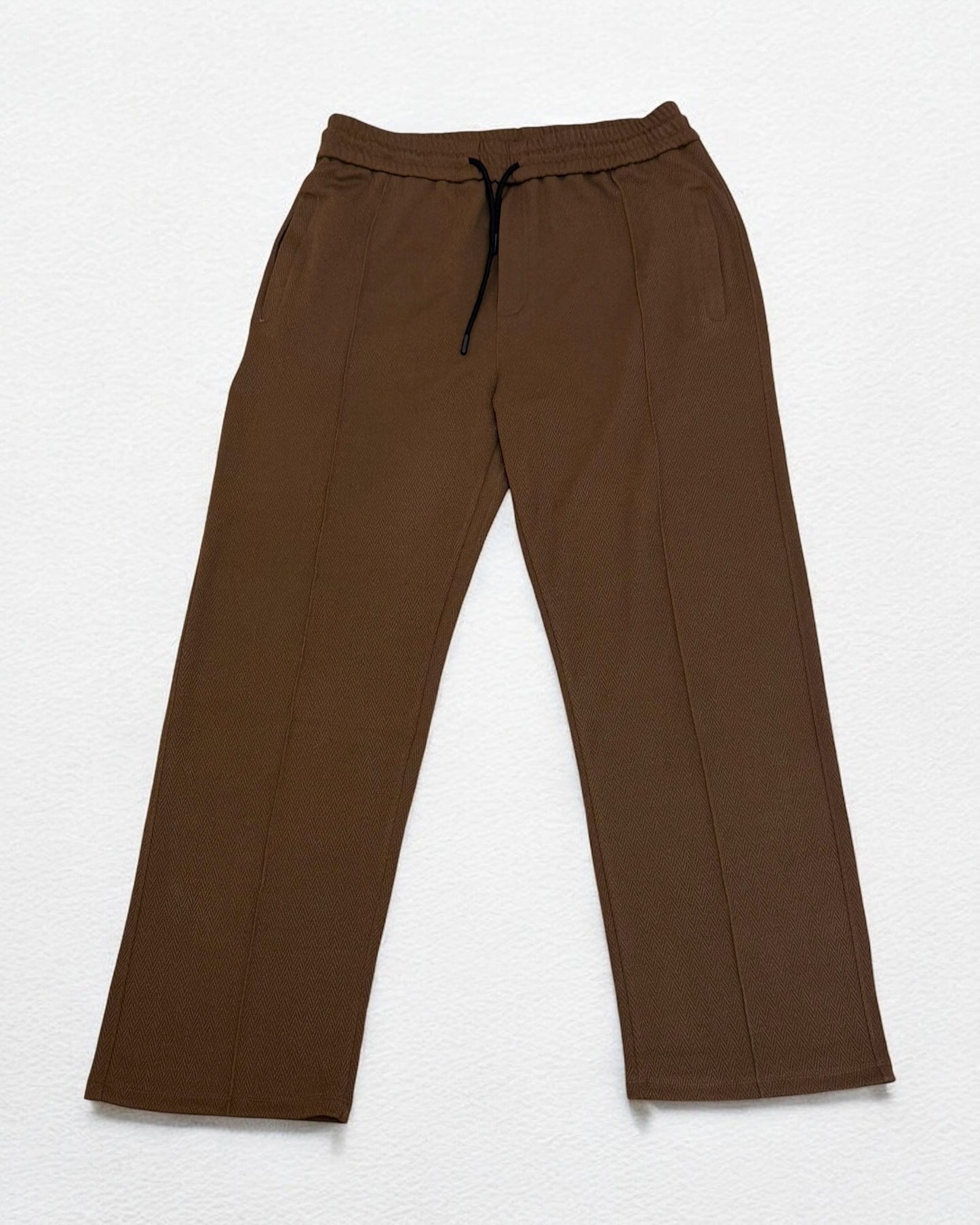 Loose Fit Formal Trouser ( Brown)