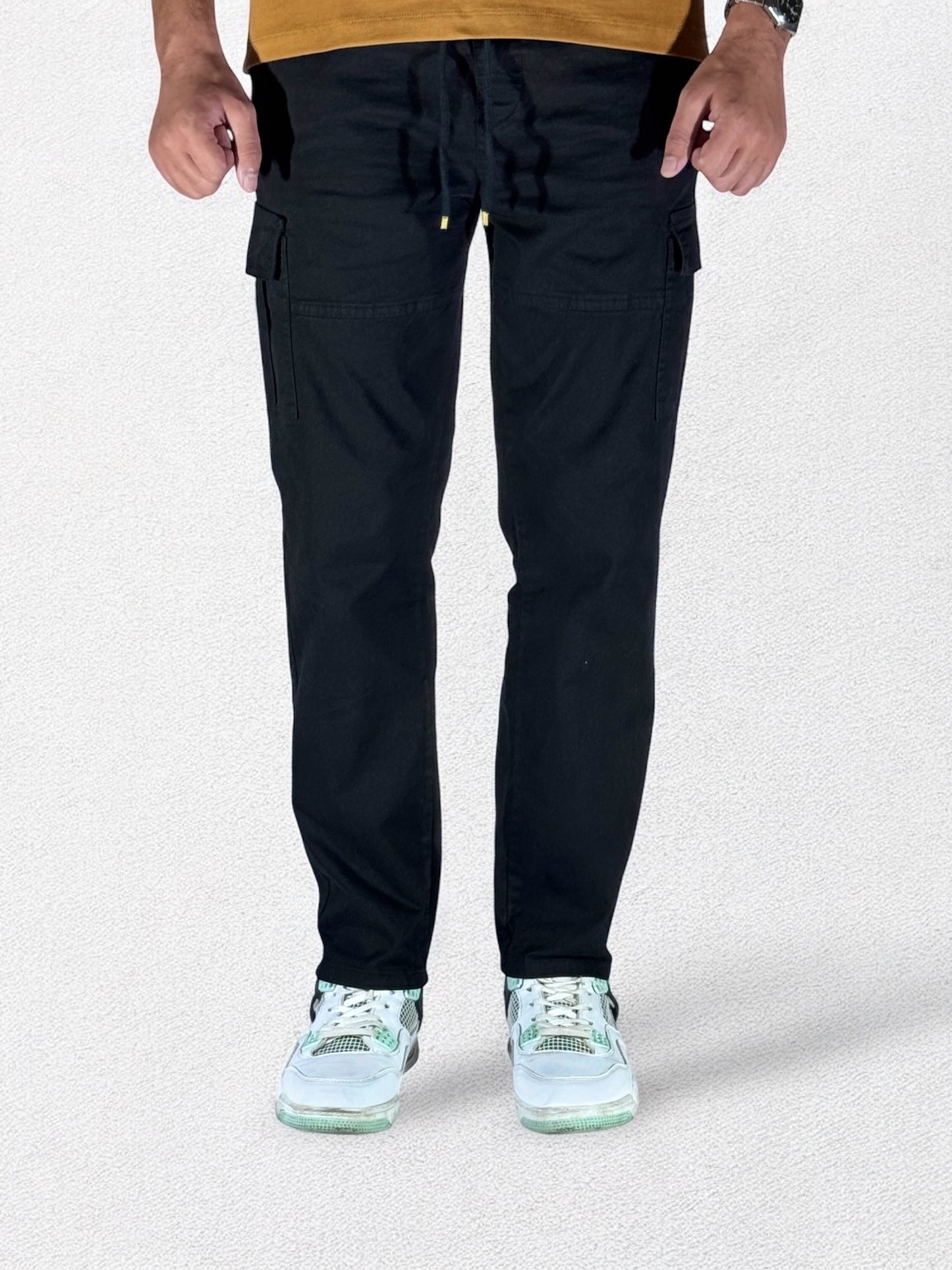Six Pocket Cargo Trouser (Black)