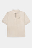 QUARTER-ZIP POLO