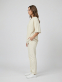 STRETCHY HENLEY TOP