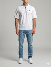 QUARTER-ZIP POLO