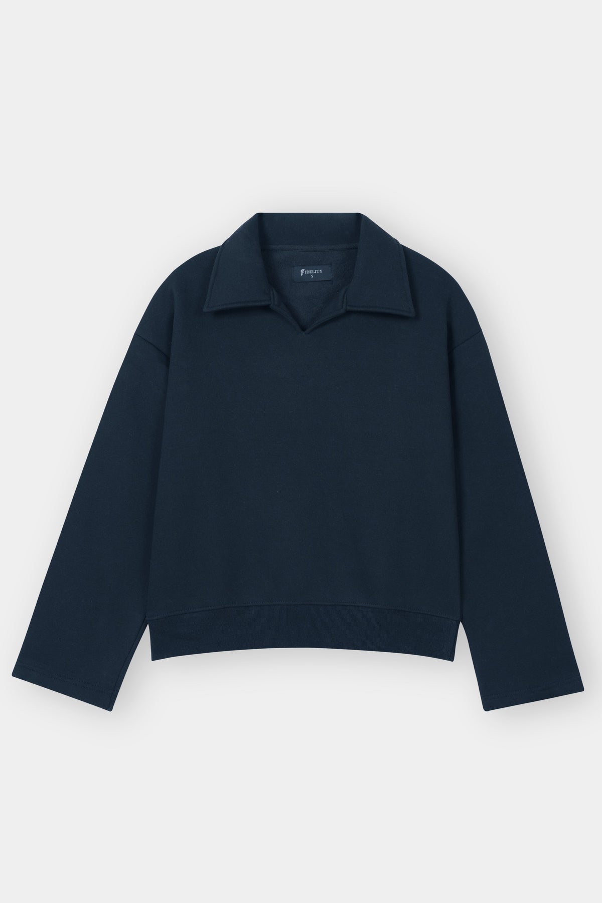 STAND COLLAR SWEAT SHIRT