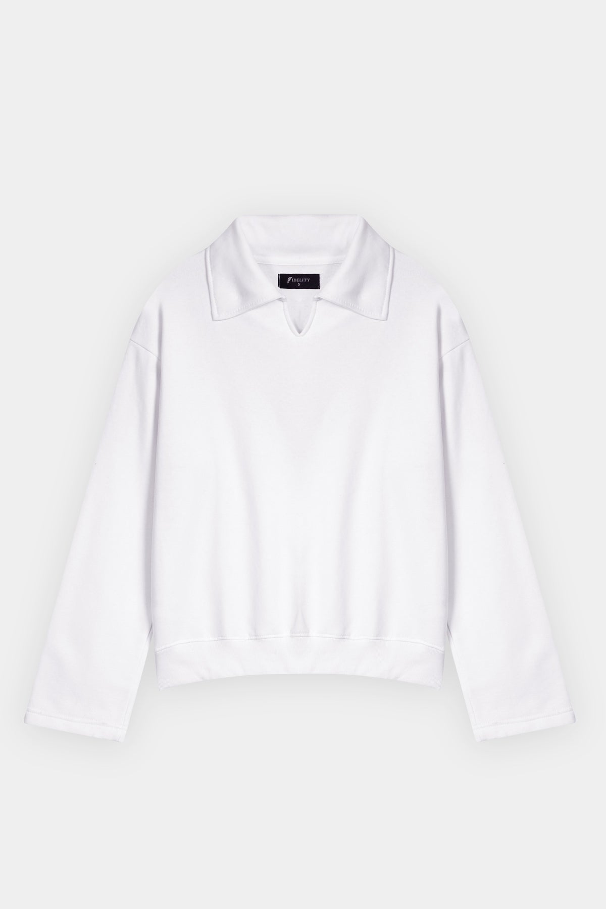 STAND COLLAR SWEAT SHIRT