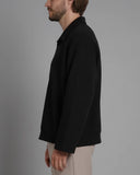 STAND COLLAR SWEAT SHIRT