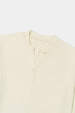 STRETCHY HENLEY TOP