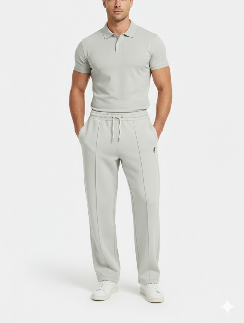 PINTUCK STRAIGHT LEG JOGGER