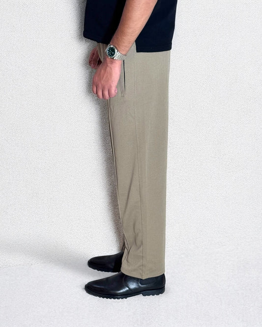 Loose Fit Formal Trouser ( Grey)