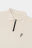 QUARTER-ZIP POLO